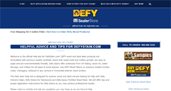 Desktop Screenshot of defystainhelp.com
